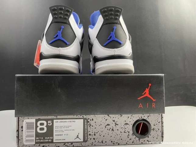 Official Maikesneakers 4 Jordan Retro 308497-117 (2017) Motorsports 0721